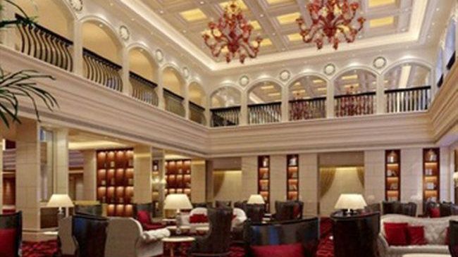 Luxury Blue Horizon Hotel Đông Dinh Nhà hàng bức ảnh